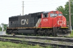 CN 5679 sitting by the coal transloader on Mc Duffie Is.